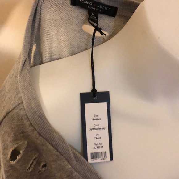 Romeo & Juliet Distressed Knit Pullover - Picture 8 of 8